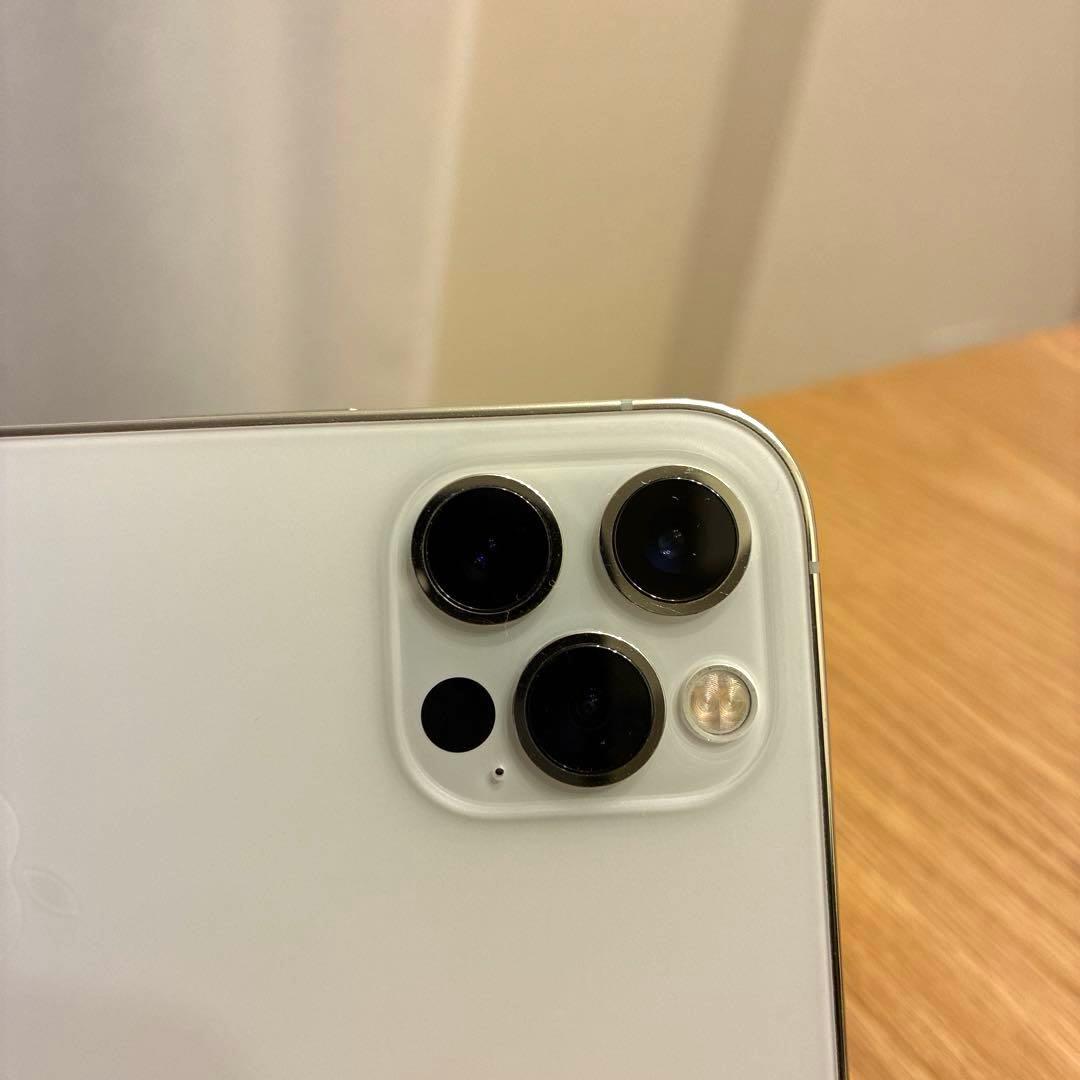【美品】iPhone12 pro 128GBシルバー×ホワイト