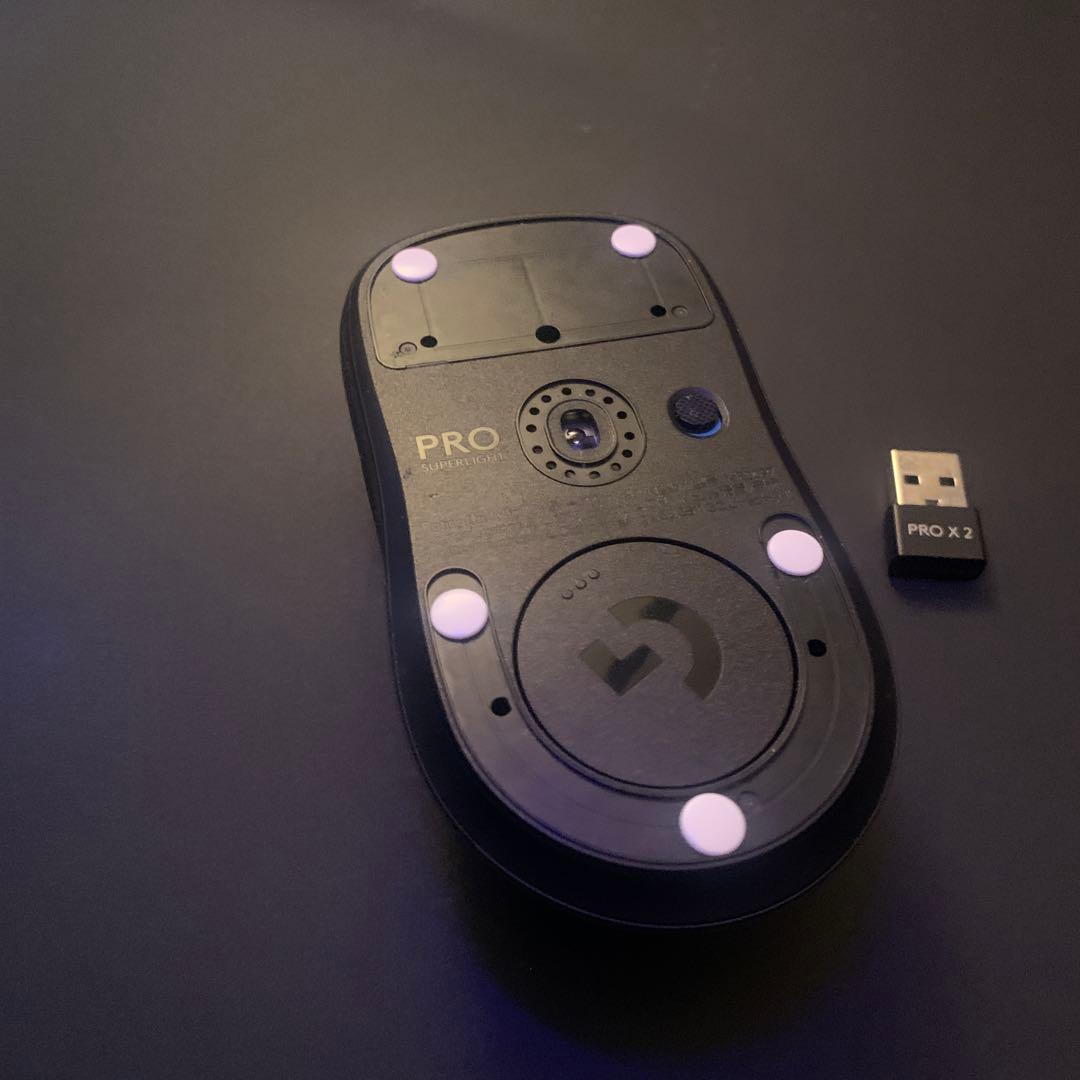 Logitech G PRO X SUPERLIGHT2 ワイヤレスマウス 本体