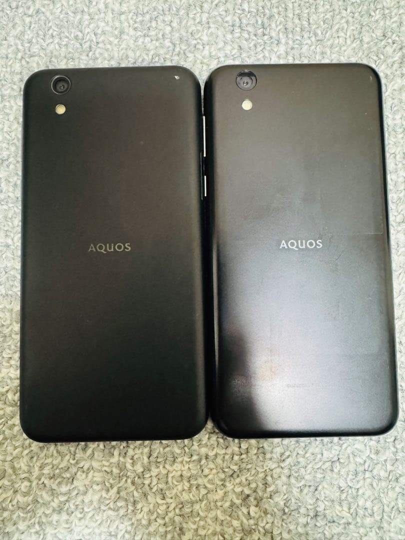 AQUOS sense SH-01K×1台、702SH×1台