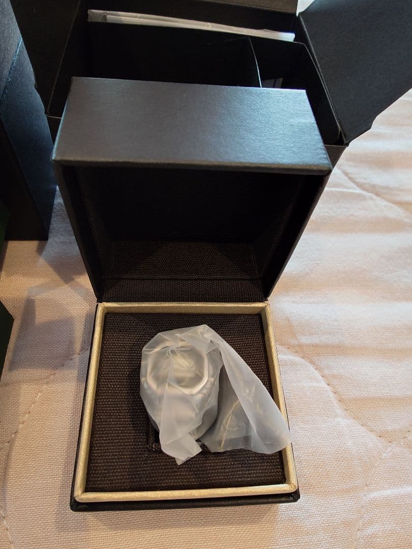 【新品】カシオ リングウォッチ　ゴールド　シルバー　２本セット　保証書他完品