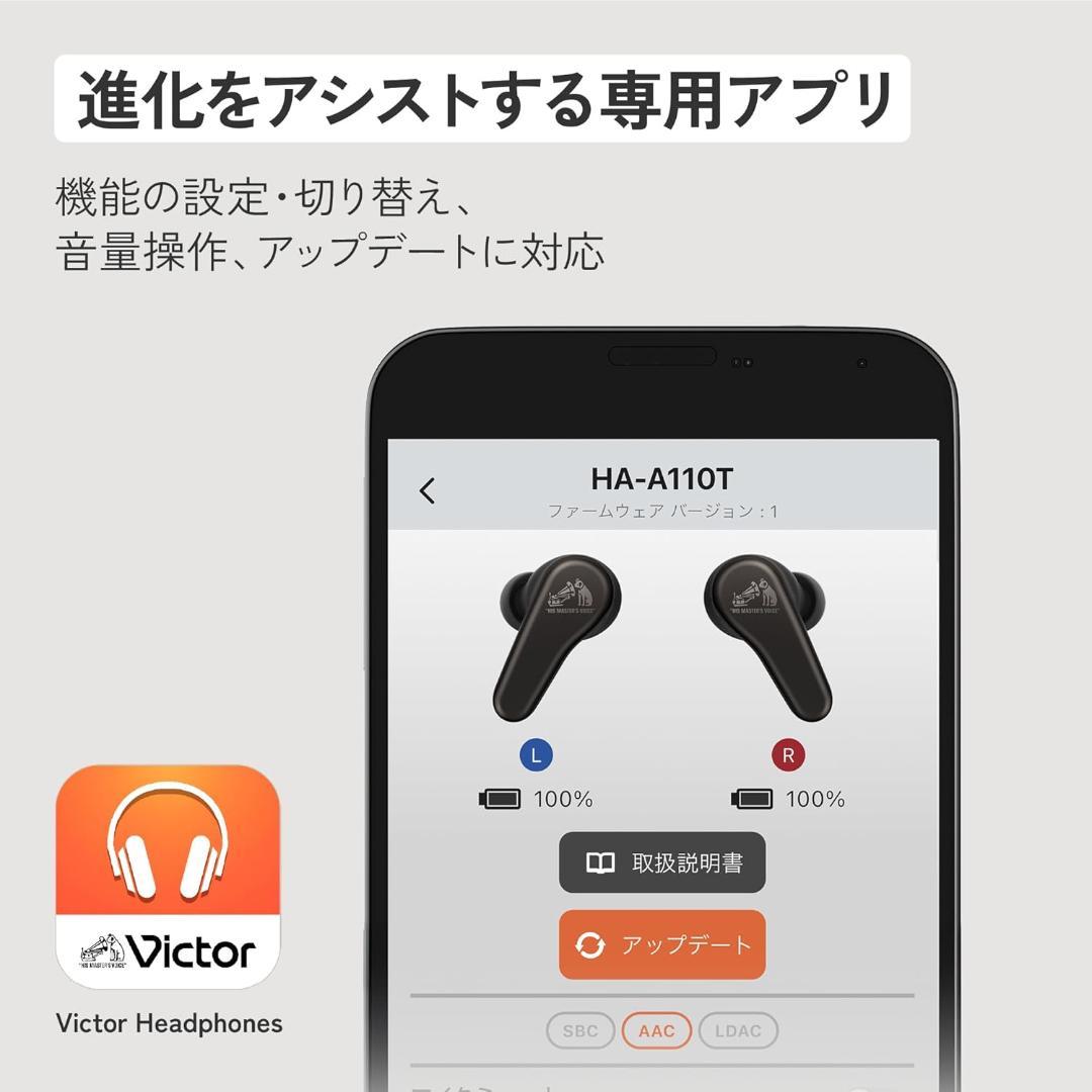 JVCケンウッド Victor HA-A110T-B チャコールブラック