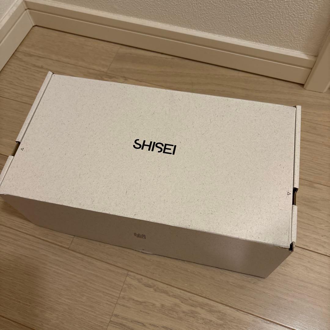 SHISEI ブラック スエード ローファー 36.5