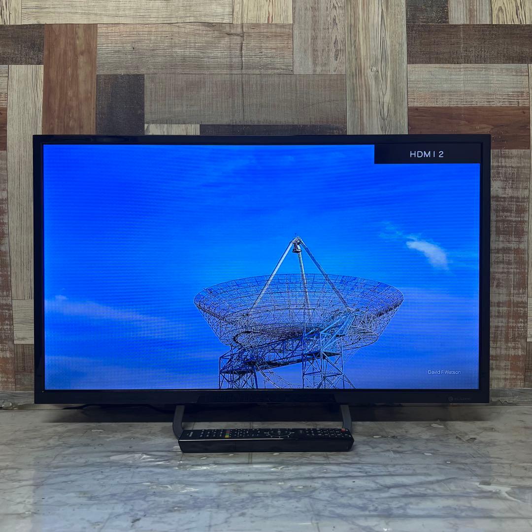 即日受渡❣️全国送料込ELSONIC32型録画機能500TB内蔵テレビWチューナ
