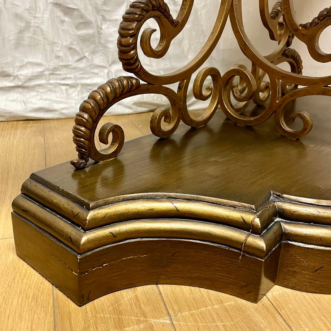 \"Philippines ハンドメイド\" 天然石とアイアンのコンソール