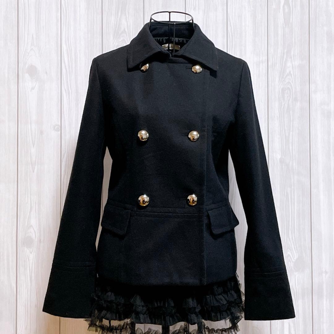 ピーコート ナポレオン 黒 平成ギャル y2k nana パンク d.i.a系