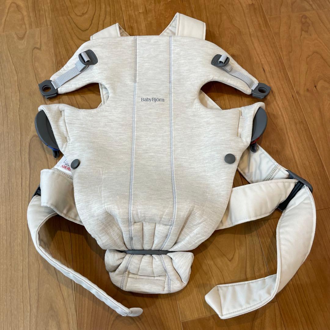 BabyBjörn ベビーキャリアmini 3Dジャージー ライトベージュ