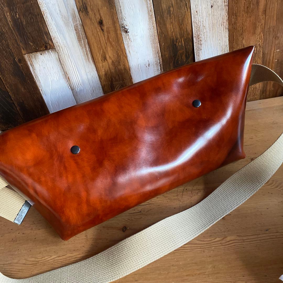 K*i様 ユニアンドコー　メッセンジャーバック　キャメル　ブラウン