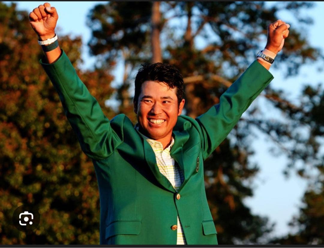 松山英樹２０２１マスターズ初優勝記念レクサス限定直筆サイン刺繍入キャディーバック