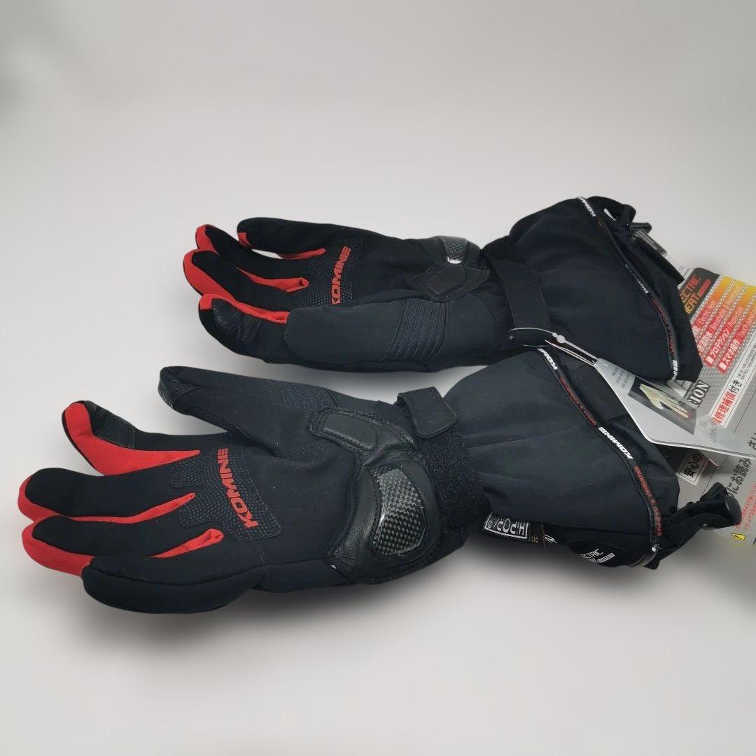 KOMINE GK-804 エレクトリックヒートグローブ カシウス XL