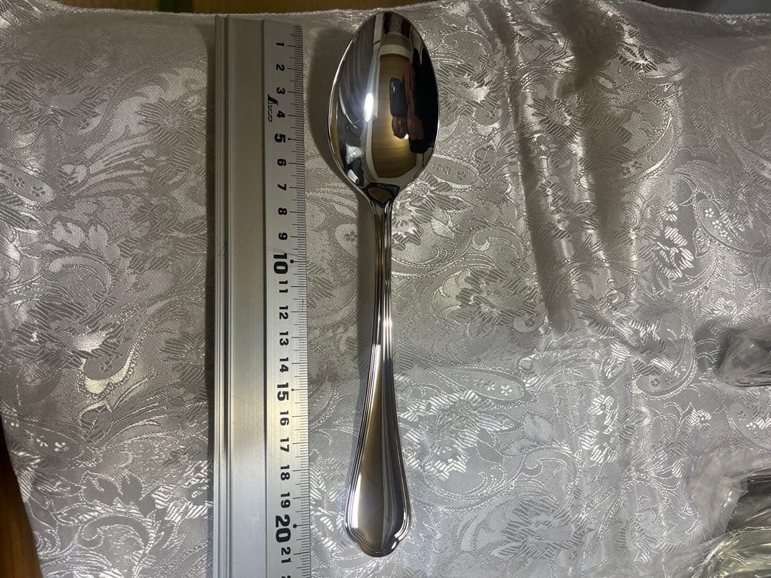 EBMシェルブールテーブルスプーン／洋白(ニッケルシルバー)新品12本まとめて