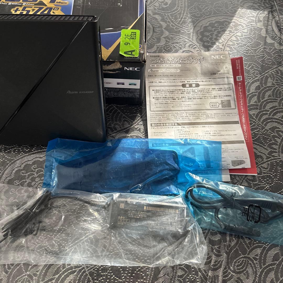 h*y様 NEC Aterm PA-WX5400HP