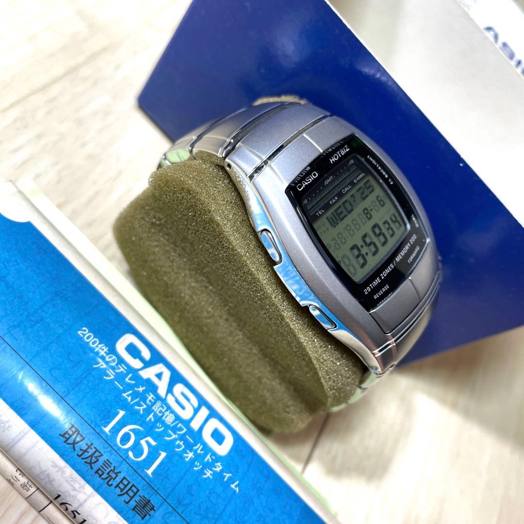 CASIO DATA BANK HOTBIZ テレメモ200 腕時計