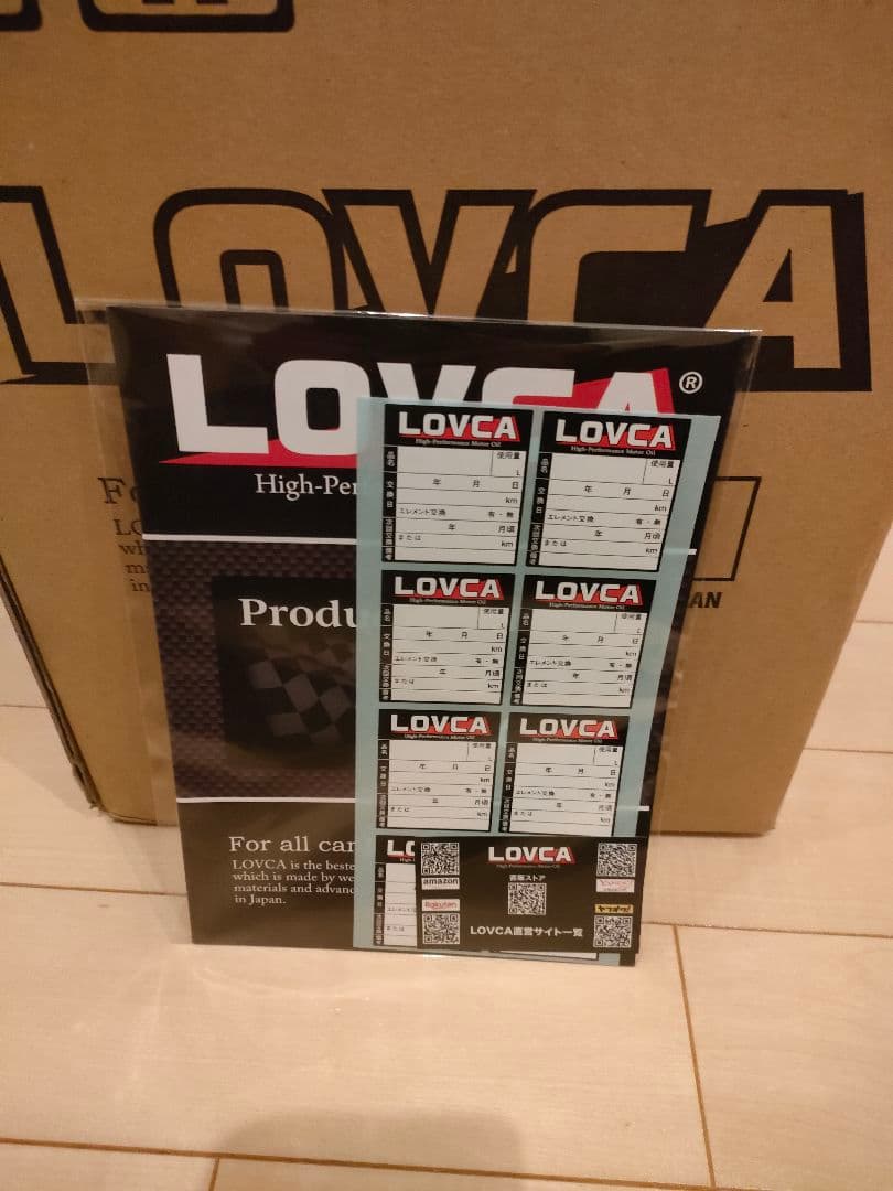 S*2様 【未開封】エンジンオイルLOVCA EURO-SPORT 5W-30/