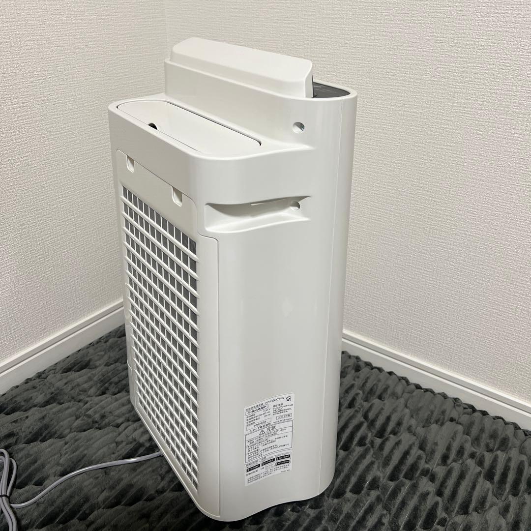 【美品】SHARP シャープ 加湿空気清浄機 KC-N500Y-W