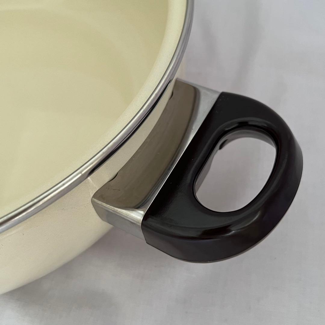 希少❤️【在庫限り】ジェスター　ブラウン　浅型両手鍋　24cm レトロ　匿名配送