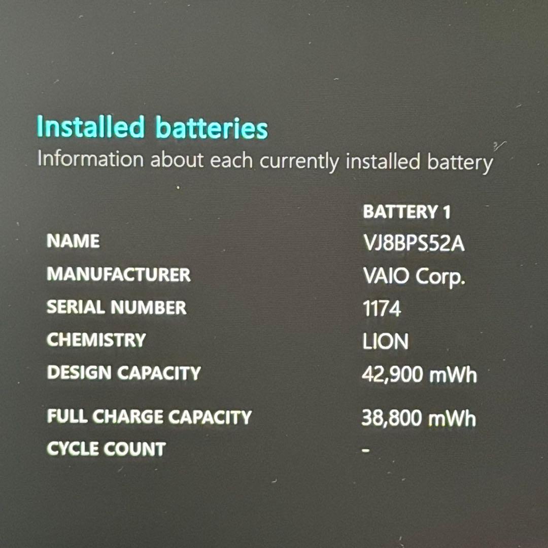 VAIO Pro PG/第10世代i5/SSD256GB/Win11/8GB