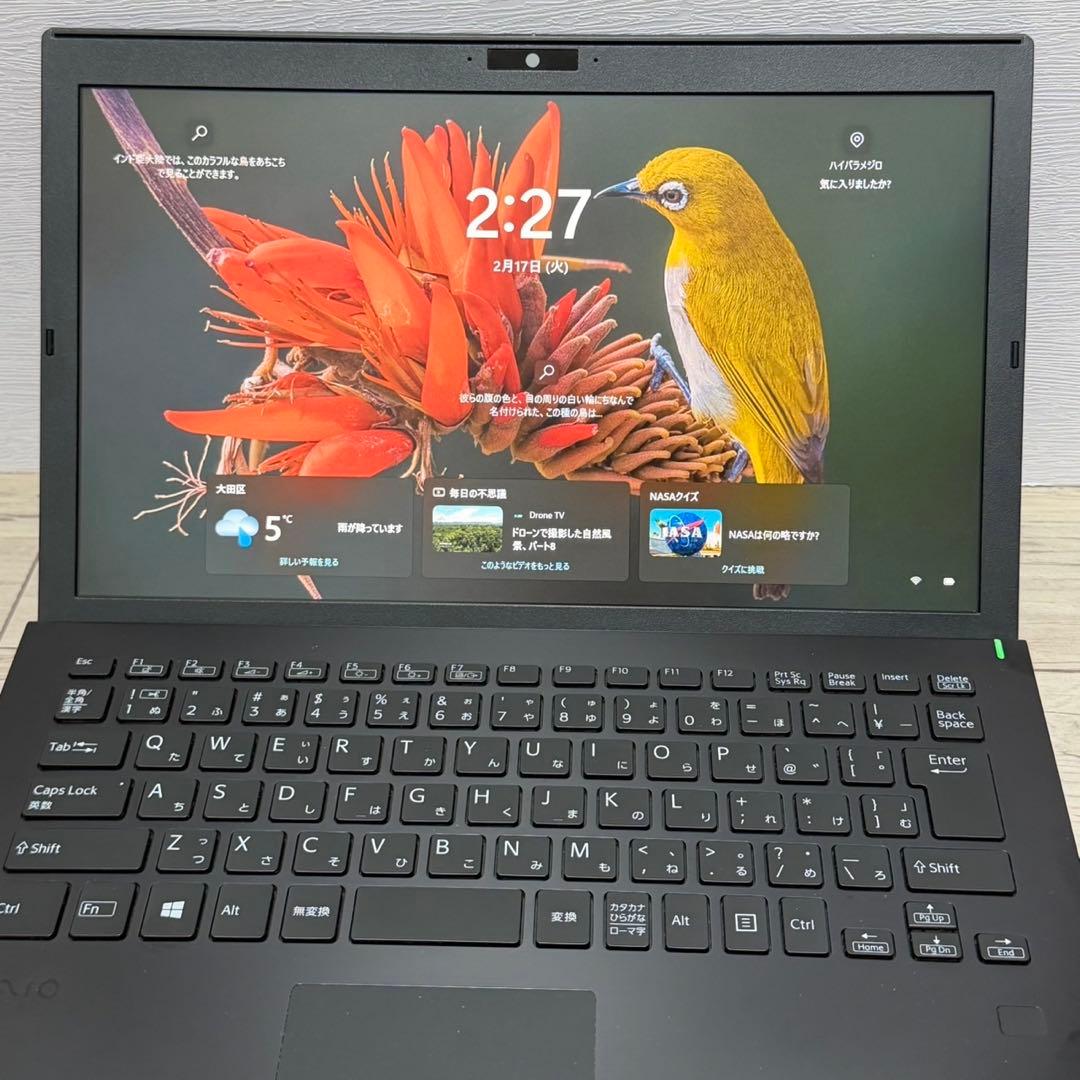 VAIO Pro PG/第10世代i5/SSD256GB/Win11/8GB