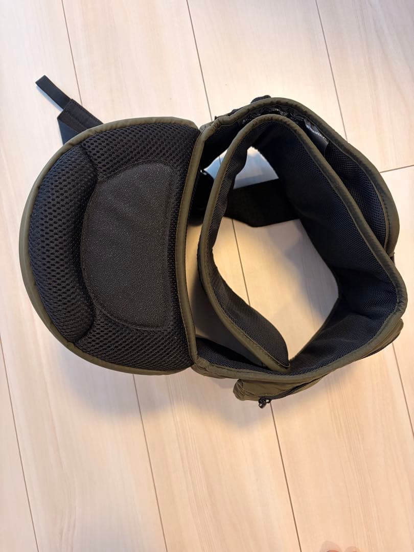 ピトレスク×ポルバンアドバンス シングルショルダーセット オリーブ 抱っこ紐