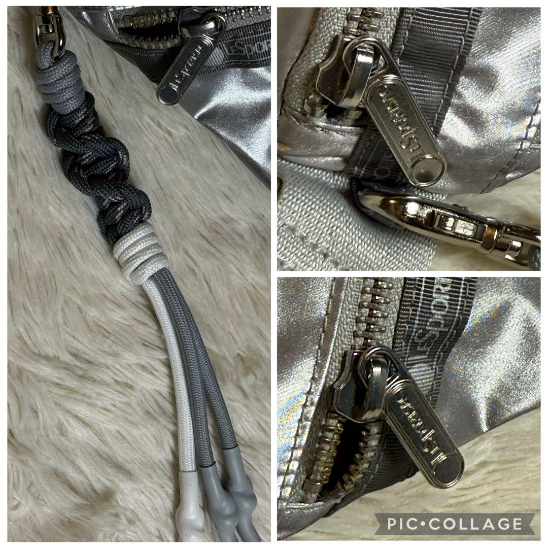 LeSportsac×Ameri DX Belt Bag シルバー ボディバッグ