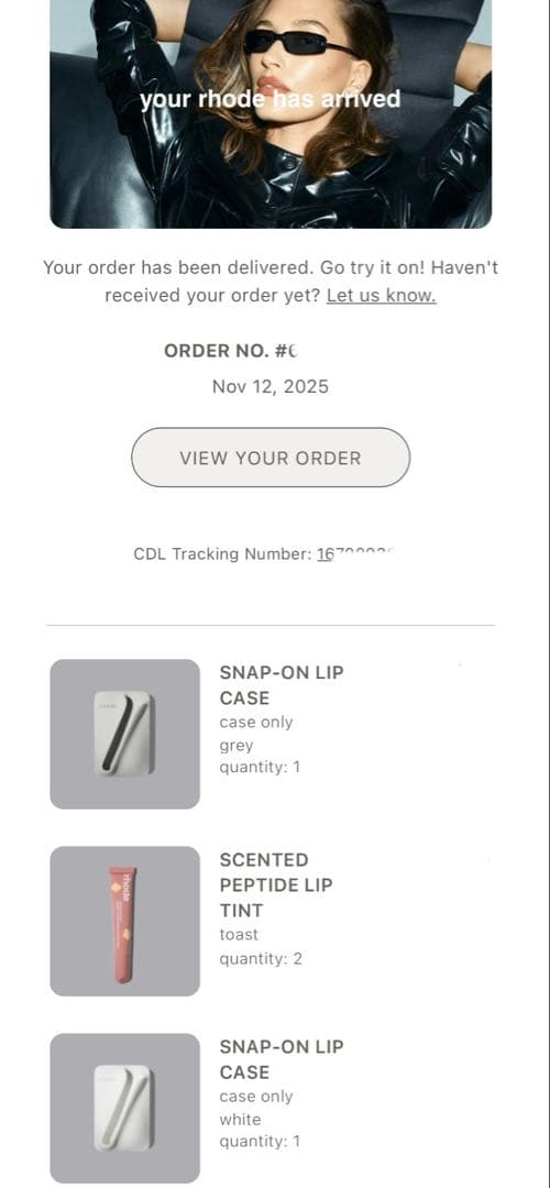 sss RHODE LIP CASE スナップ オン リップ ケース2点