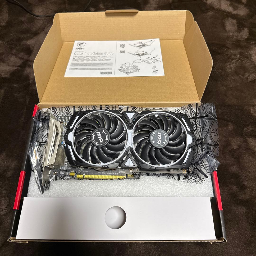 【動作確認済】MSI Radeon RX 570 ARMOR 8G J グラボ