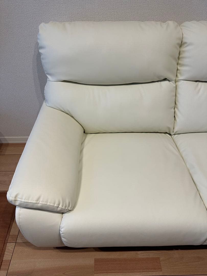 【ちはる】2人用ソファ　傷・汚れに強い合成皮革　Nシード ソファ