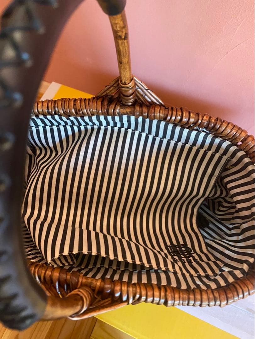 Pale Jute weekend basket 石田ゆり子さん wideサイズ