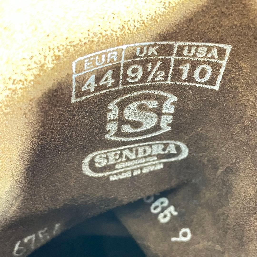 【美品】Sendra エンジニアブーツ　スチールトゥ　刺繍　ベッカム 27.5㎝
