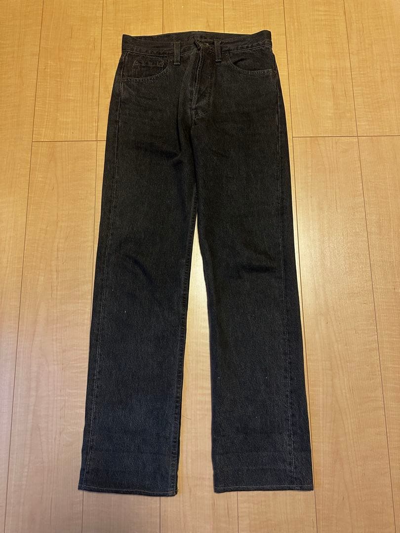 【美品】 90s USA製501 先染め ブラック W28 【希少サイズ】