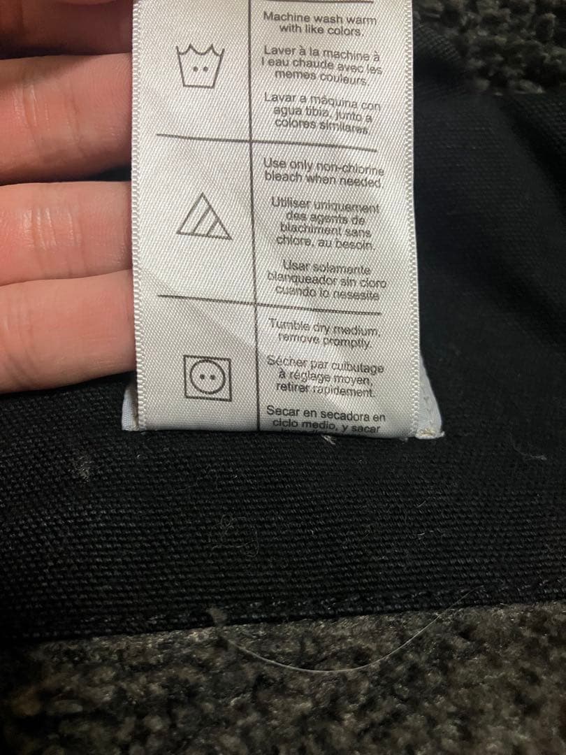 値下げ×　Carhartt vest カーハートベスト　FR 黒　XL