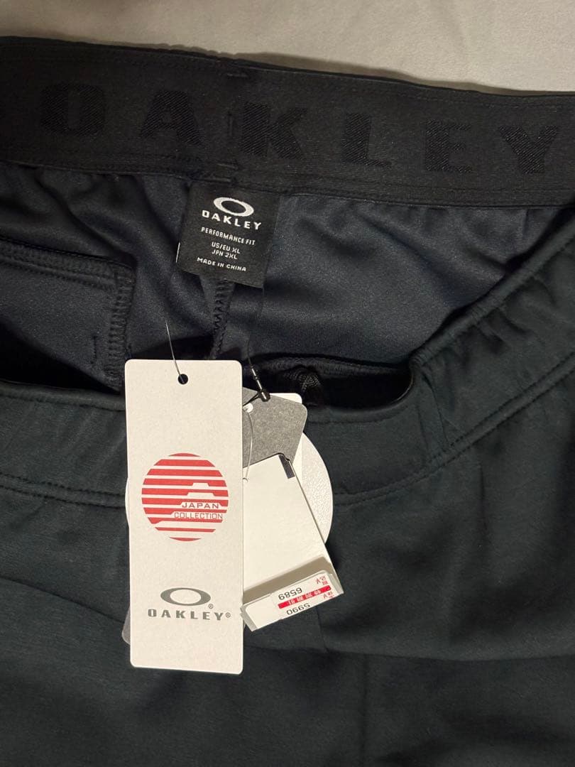 Oakley ‼️ブラック パーカー！スエットセットアップ　メンズ　XXL（3L）