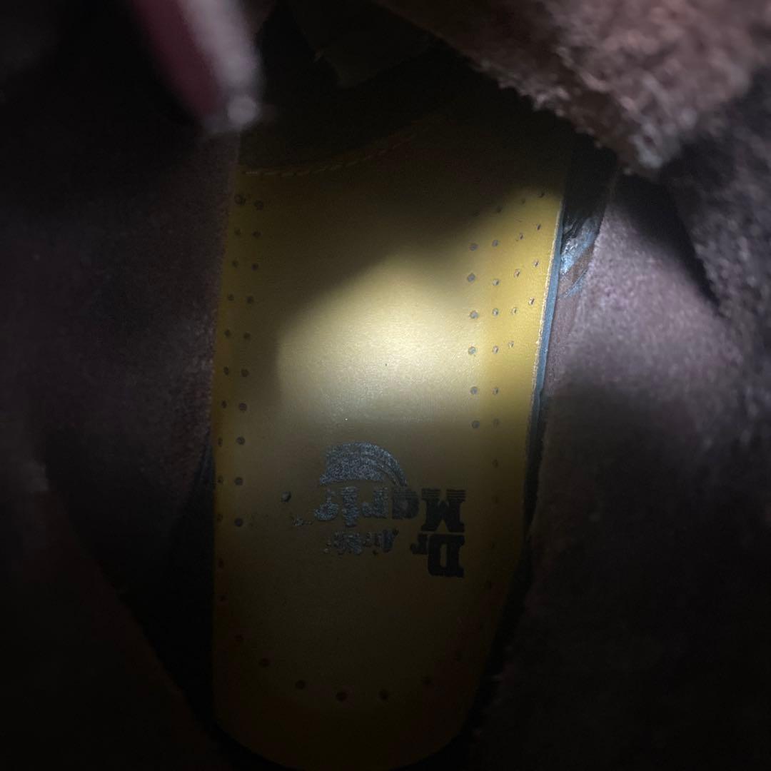 【送料無料】ドクターマーチン8ホールチェリーレッド UK9