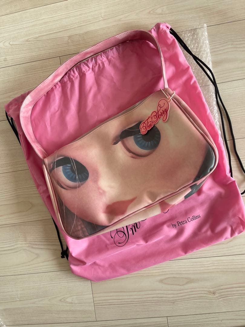 I’m sorry by petra collins ピンクショルダーバッグ