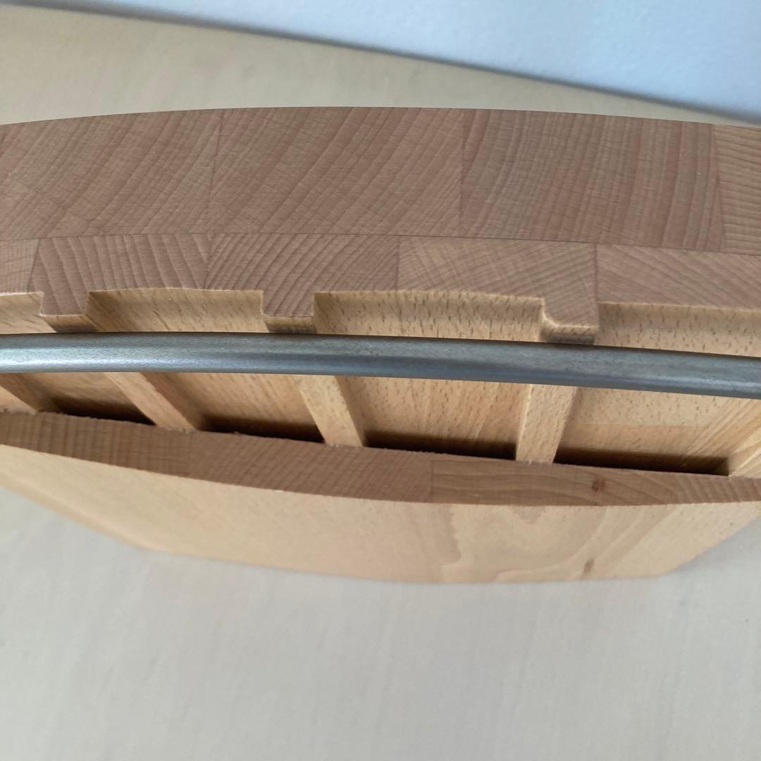 お値下げ❣️未使用ナイフブロック　ブナ材