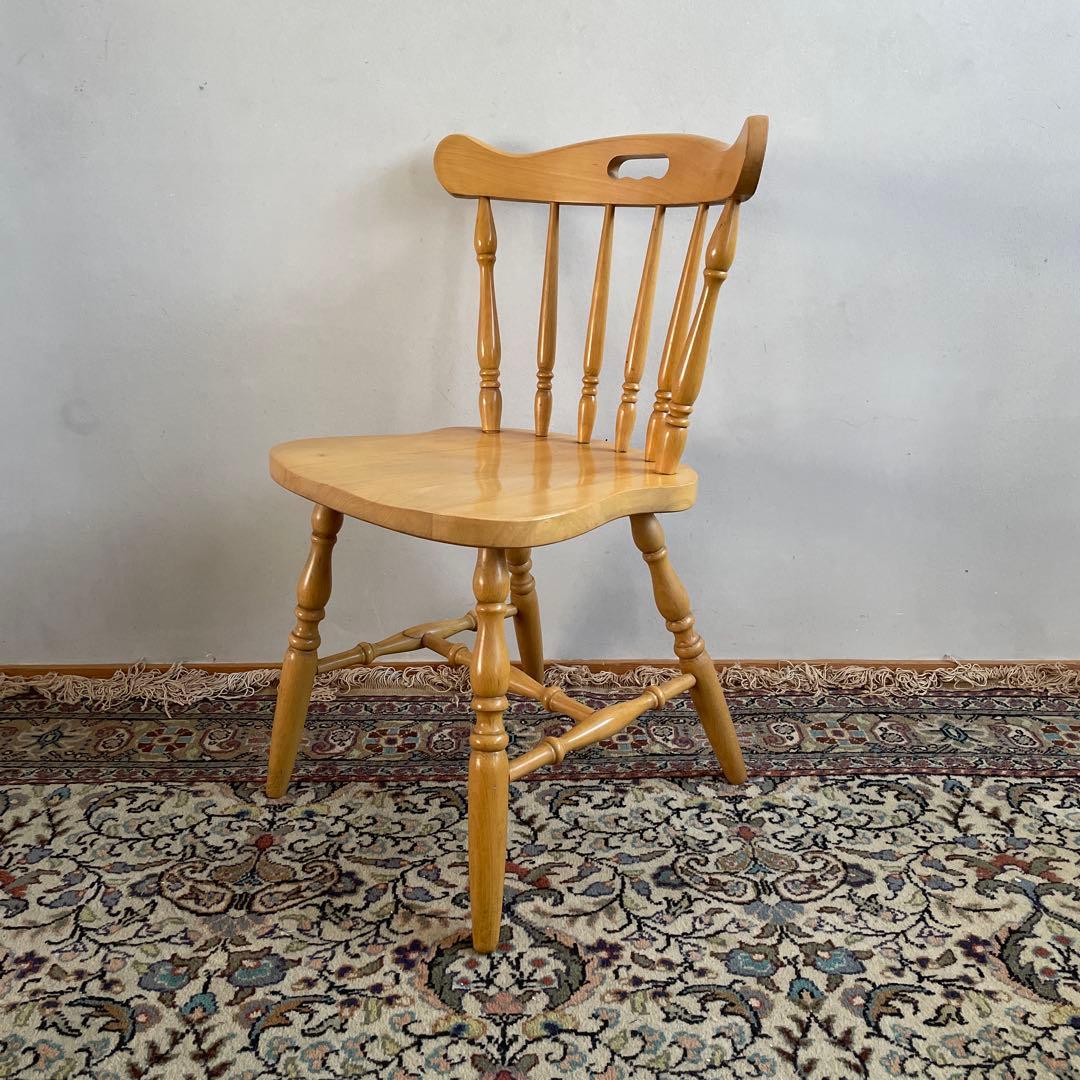 柏木工　ダイニングチェア　ウィンザーチェア