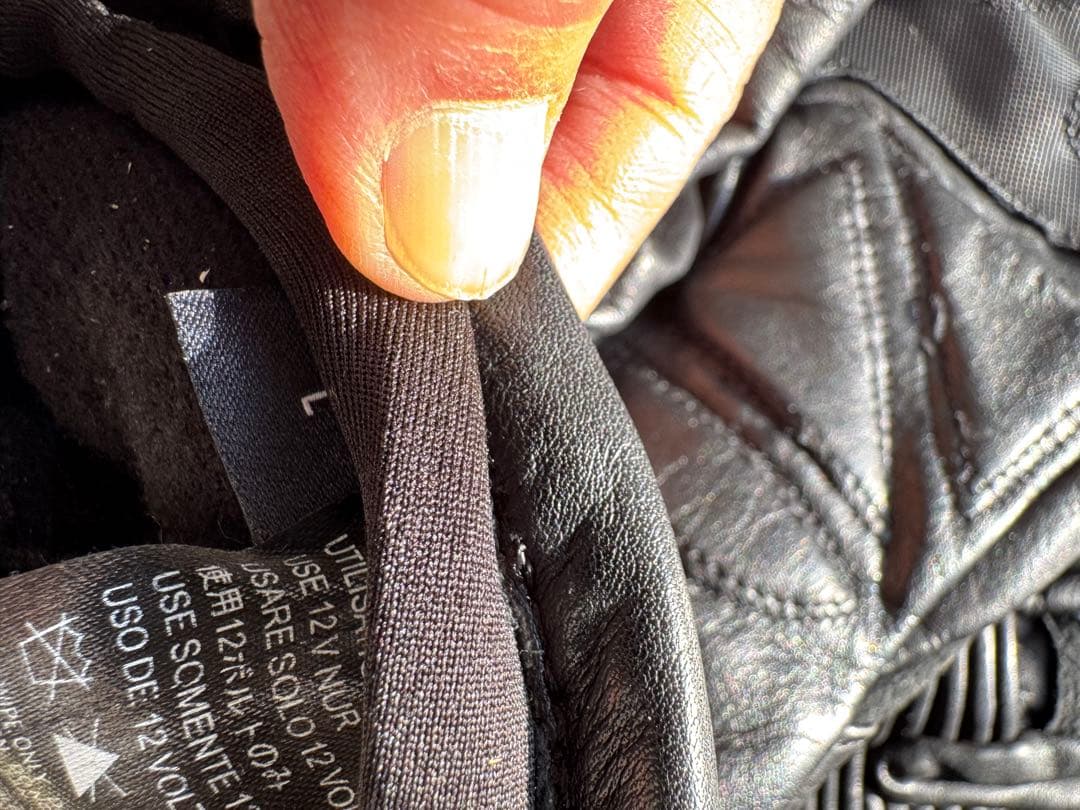 ハーレー純正　電熱ウェア　ヒートジャケット&電熱グローブ　サイズL