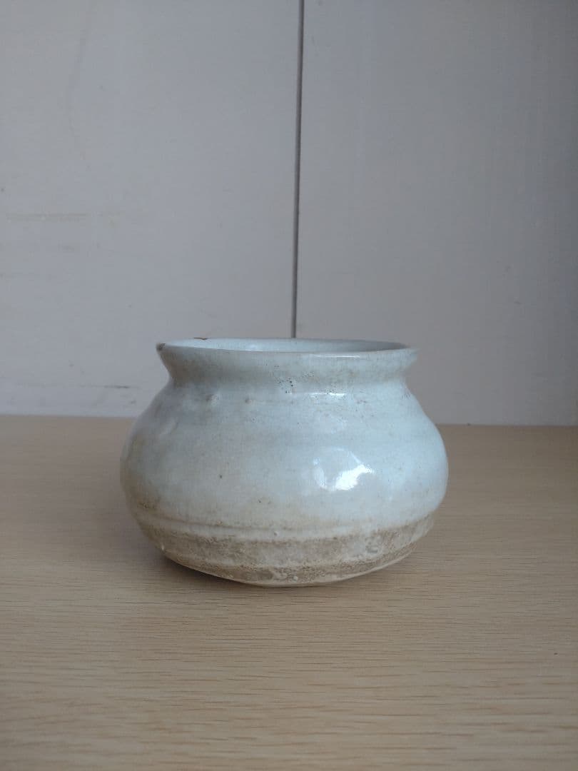 【人間国宝】　十代　三輪休雪(休和)　建水　茶碗　鬼萩