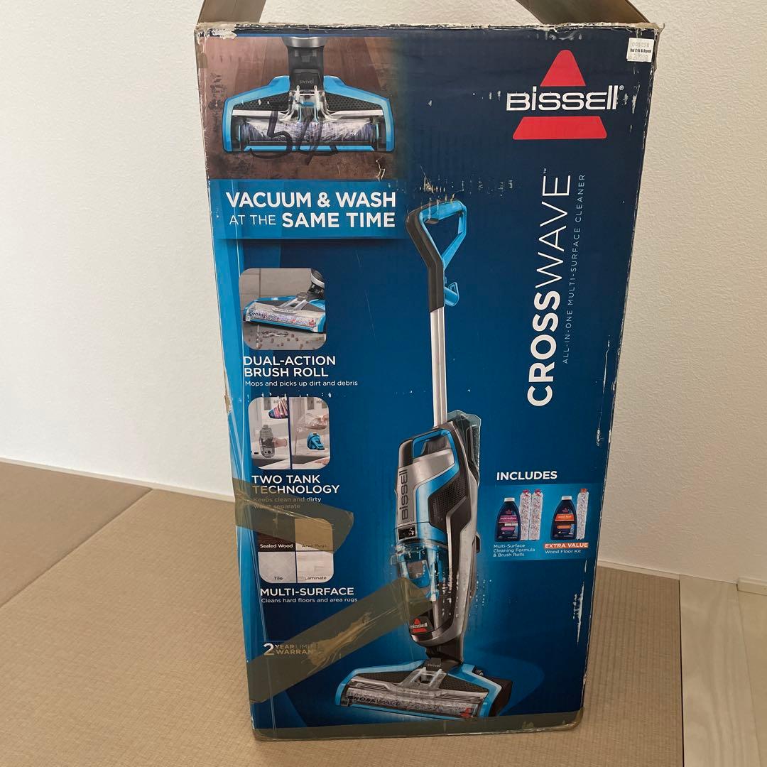 希少！Bissell スチームクリーナー　アメリカ家電　CROSS WAVE