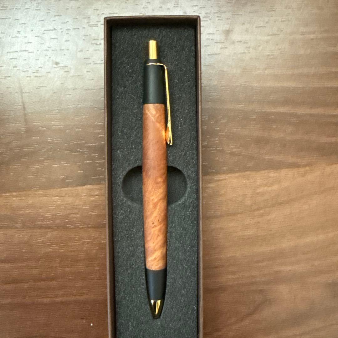 ボナンペン　花梨瘤　シャープペンシル