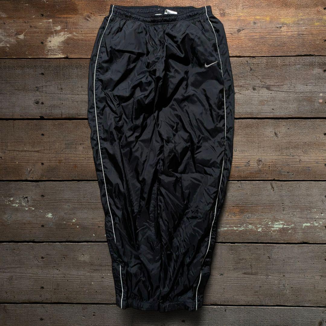 90s　OLD NIKE　ビンテージ　アノラックパーカー　セットアップ　上下　黒
