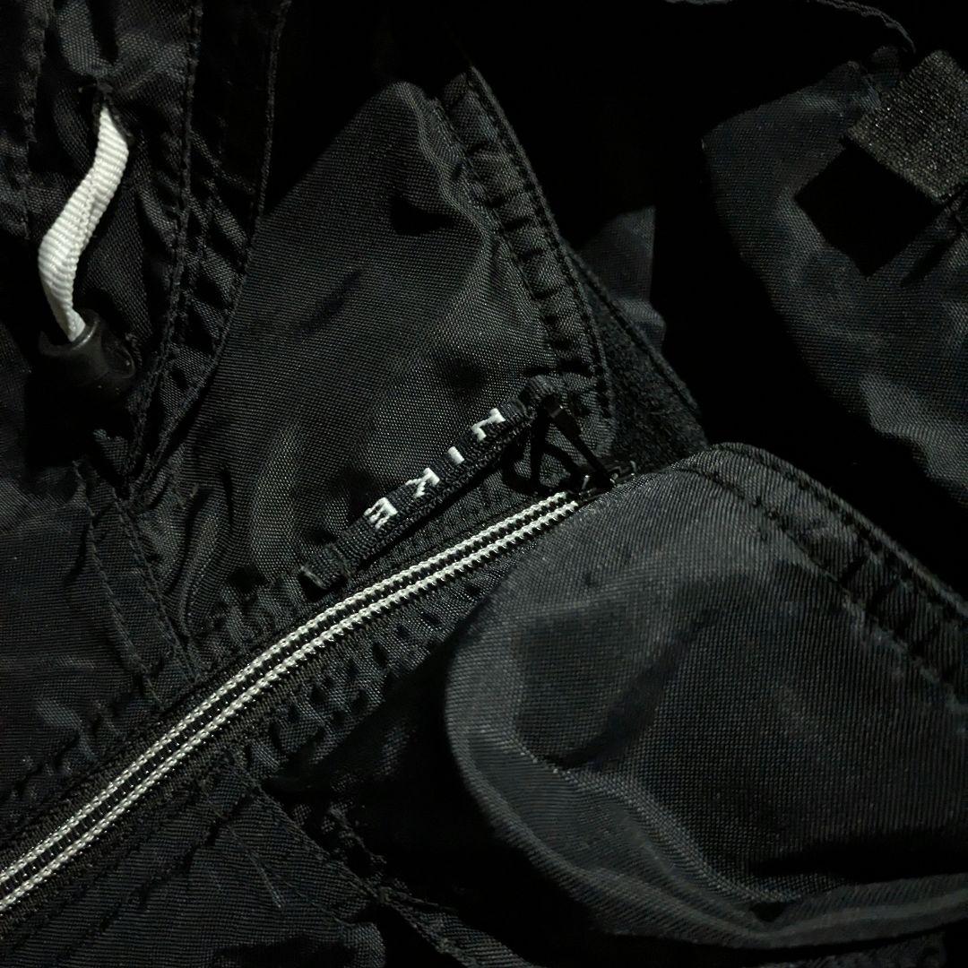 90s　OLD NIKE　ビンテージ　アノラックパーカー　セットアップ　上下　黒