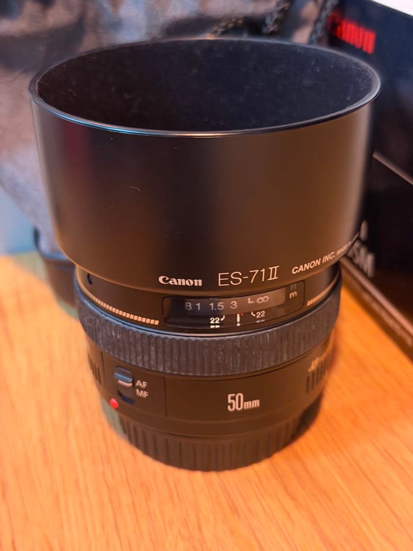 Canon EF 50mm f/1.4 USM レンズ + Filter 2x