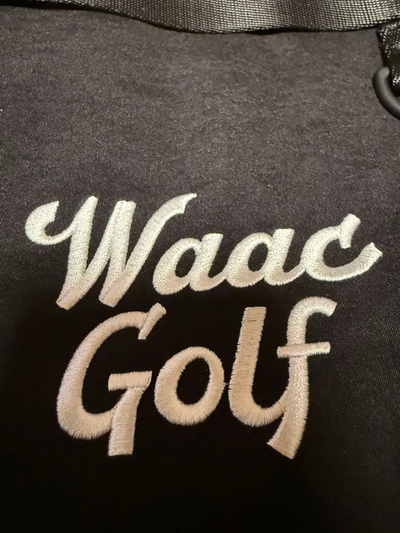 新品未使用　WAAC GOLF カートバッグ　ブラック