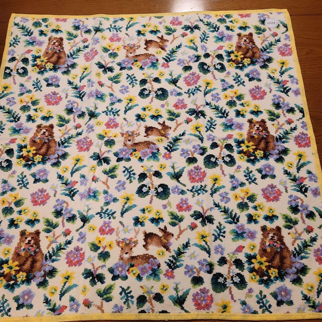 FEILER ❤️イッツスプリング❤️イエロー❤️プティバス75×75新品