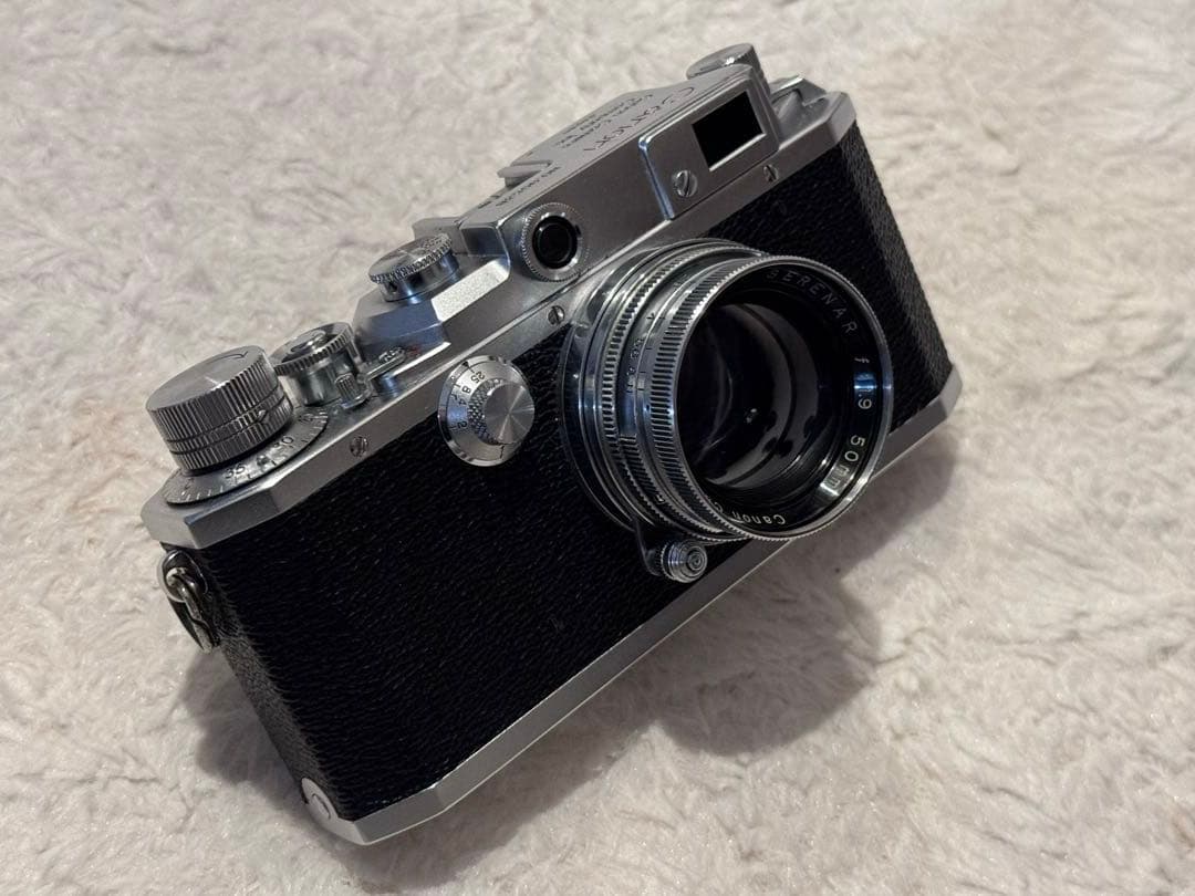 バルナックキャノンCanon Serenar 50mm f1.9 沈胴レンズ