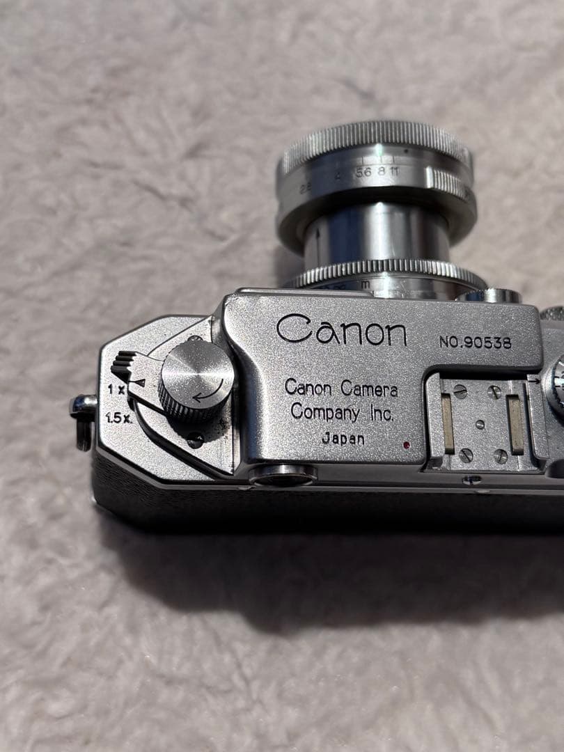 バルナックキャノンCanon Serenar 50mm f1.9 沈胴レンズ