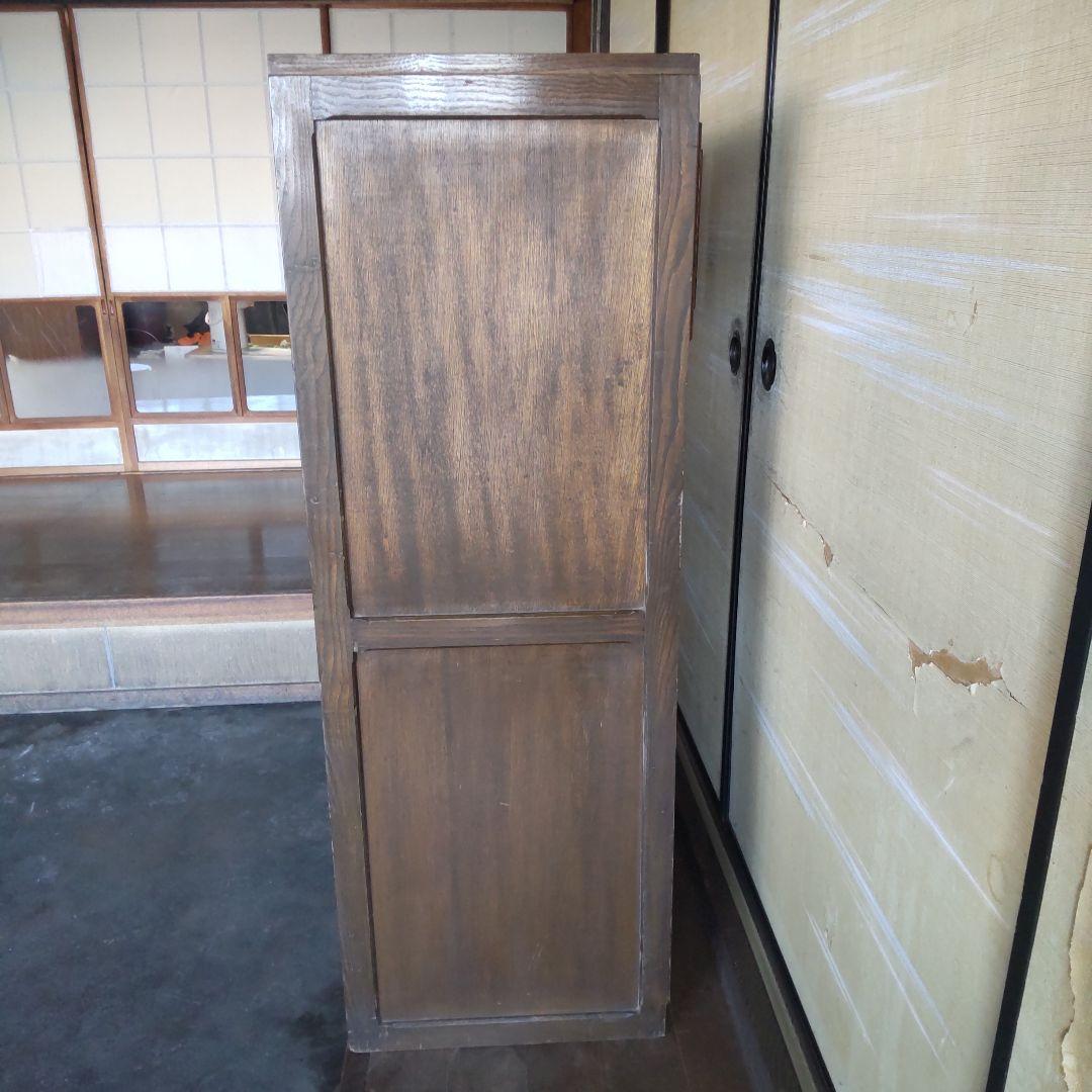 昭和レトロ　小物入れ付きタンス　箪笥　 奥行42cm幅89cm高さ120cm