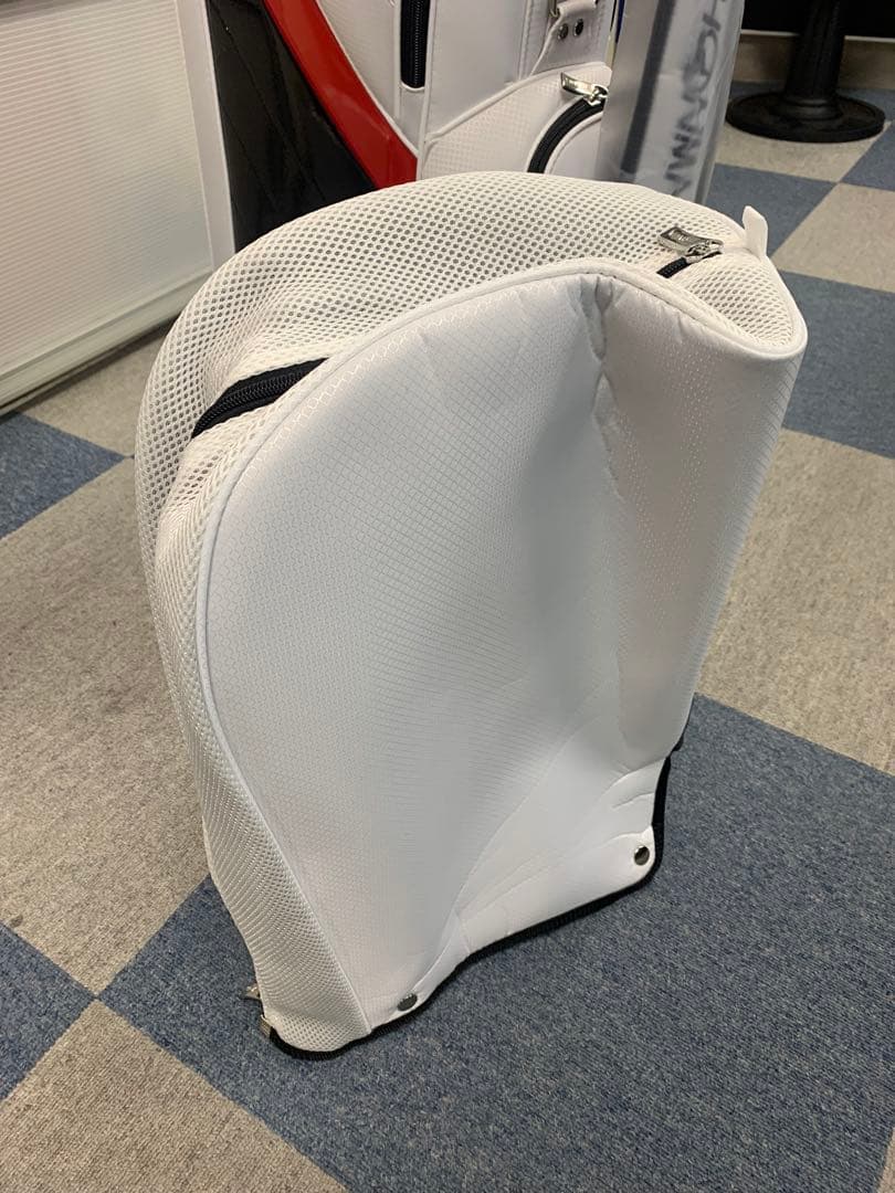 値下げ‼️【新品】ホンマ キャディバッグ ホワイト/レッド/ブラック