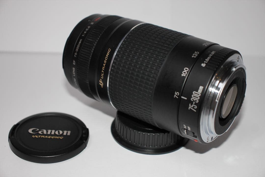 超望遠レンズ☆デジタル一眼レフカメラ☆Canon EF75-300㎜I USM