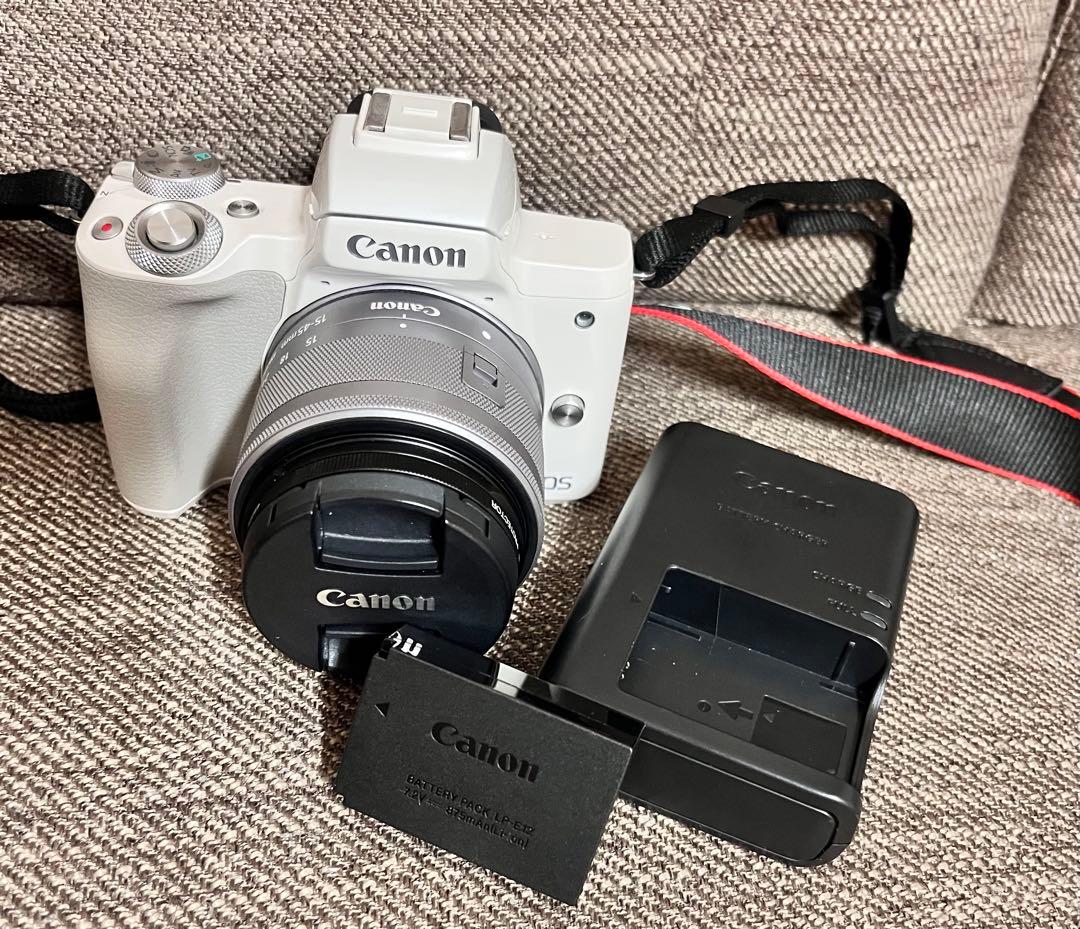 Canon ミラーレスカメラ【EOS Kiss M】